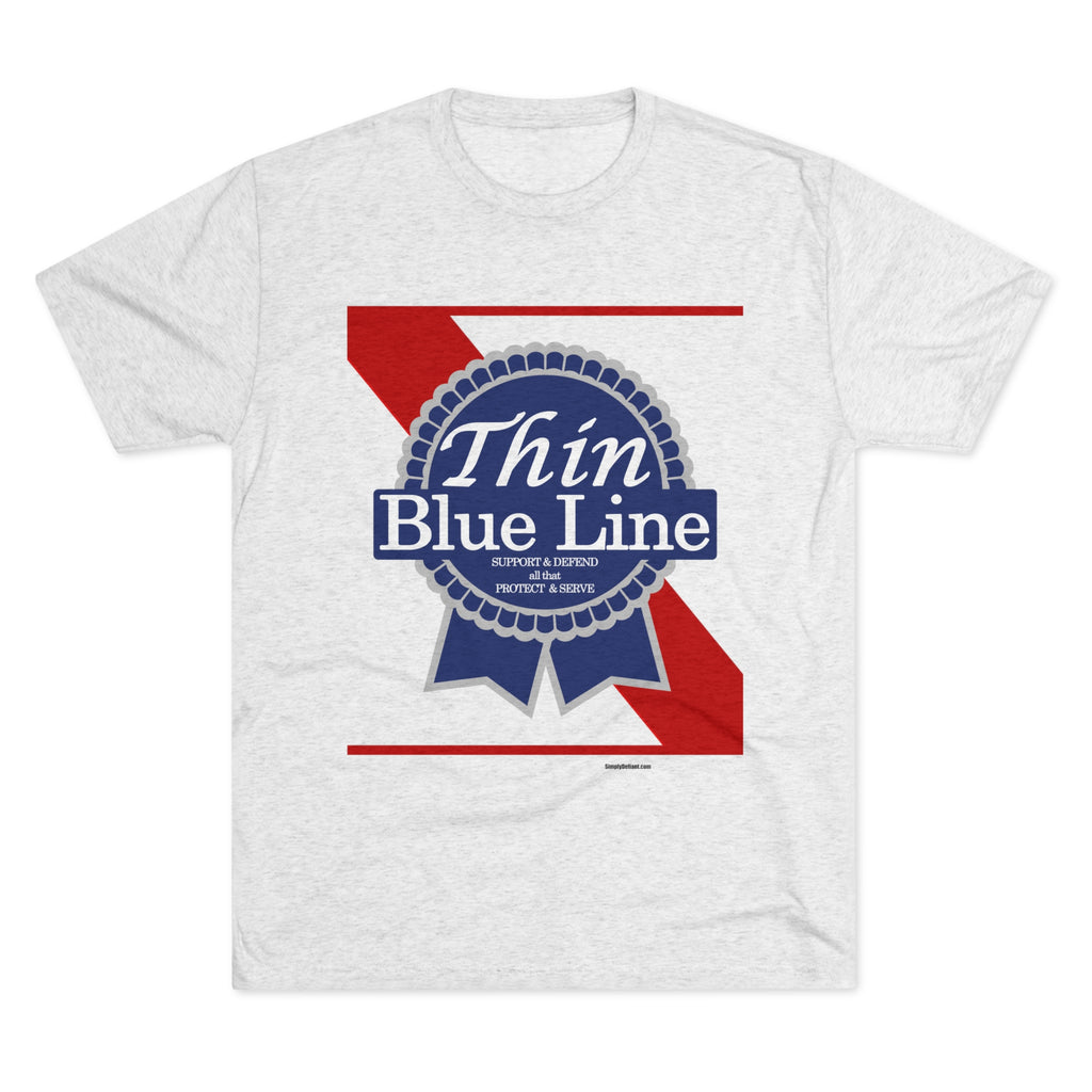 Thin Blue Line First Responders T-Shirt, XL
