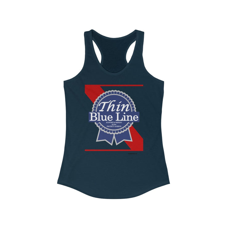 Thin Blue Line Racerback Tank