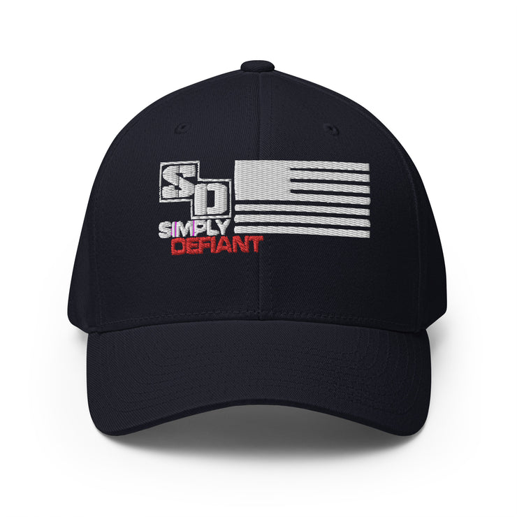 Simply Defiant Flag Flexfit Hat